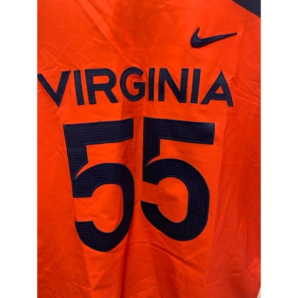 Nike Elite University of Virginia jersey lacrosse Caveliers shirt UVA size L - Picture 3 of 10